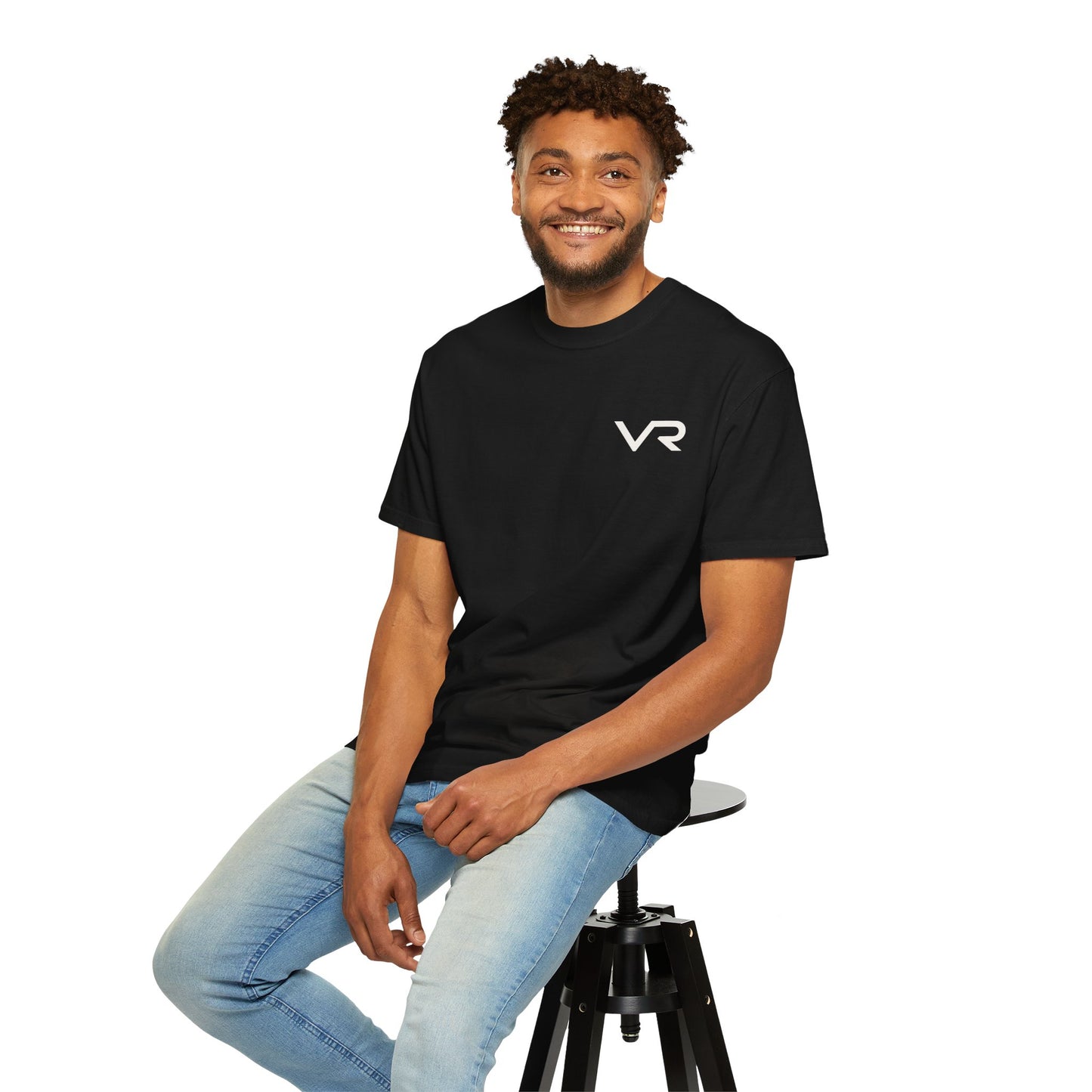 VR Logo T‑Shirt — Explore • Live • Ride Graphic Tee