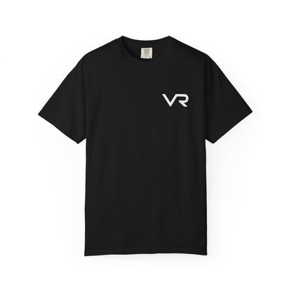 VR Logo T‑Shirt — Explore • Live • Ride Graphic Tee
