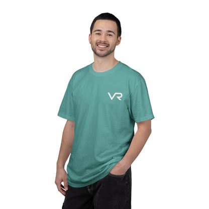VR Logo T‑Shirt — Explore • Live • Ride Graphic Tee
